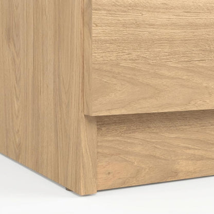 Hickory Nightstand with 2 Drawers and Timeless Design
