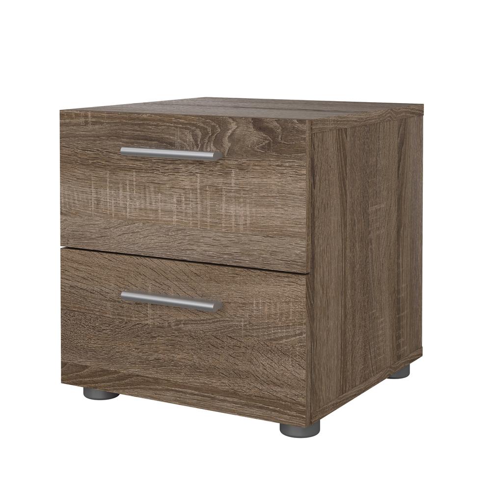 Stubbe 2 Drawer Nightstand, Truffle