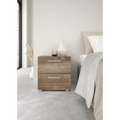 Stubbe 2 Drawer Nightstand, Truffle
