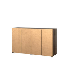 Elegant 8 Drawer Dresser in Truffle Oak for Modern Bedroom Storage Solutions