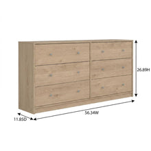 Three-Piece Bedroom Set with Double Dresser and Nightstands, Timeless Design