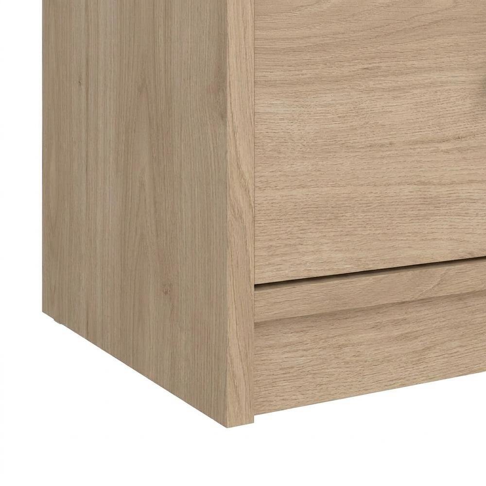 Three-Piece Bedroom Set with Double Dresser and Nightstands, Timeless Design