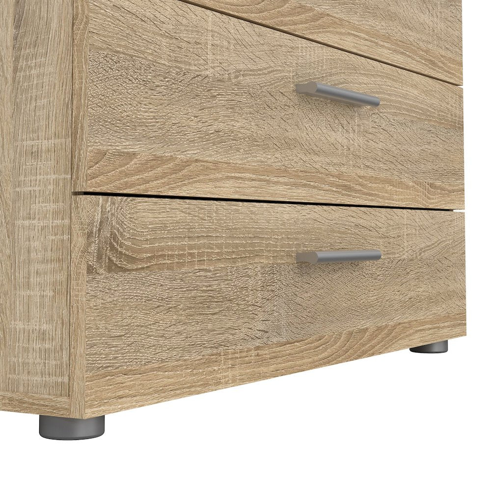 Austin 4 Drawer Chest, Oak Structure