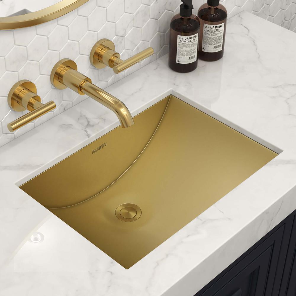 Ruvati 16 x 11 inch Rectangular Bathroom Sink Undermount