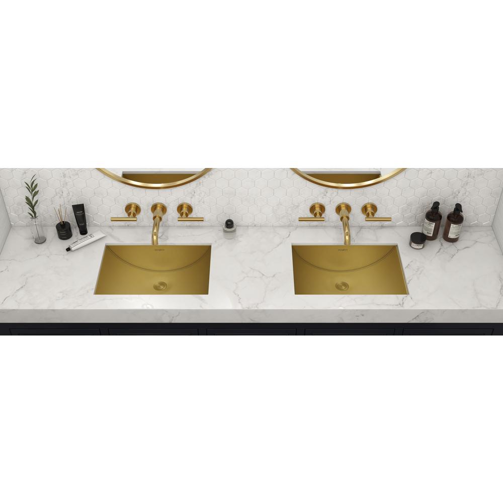 Ruvati 16 x 11 inch Rectangular Bathroom Sink Undermount