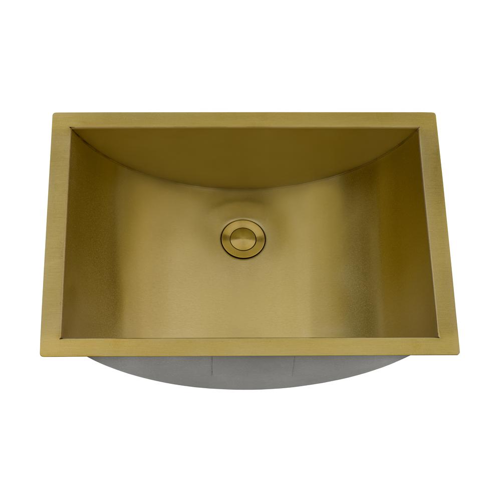 Ruvati 16 x 11 inch Rectangular Bathroom Sink Undermount