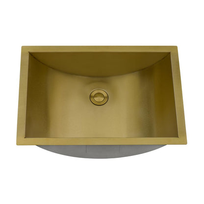 Ruvati 16 x 11 inch Rectangular Bathroom Sink Undermount