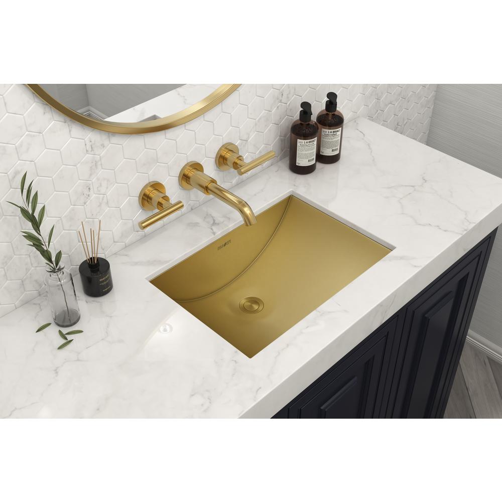 Ruvati 16 x 11 inch Rectangular Bathroom Sink Undermount