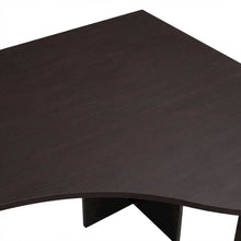 Espresso Office Desk with Storage and Workspace Organization