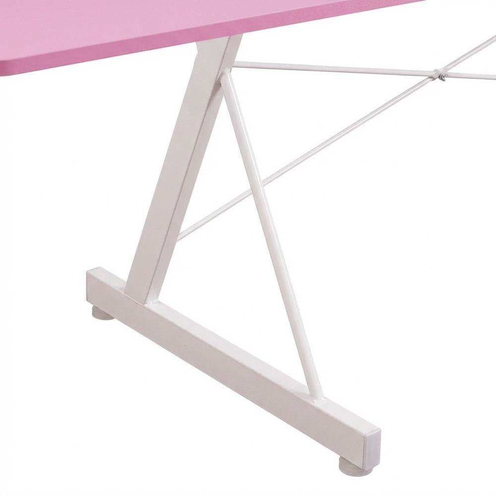 Black carbon gaming desk with shelving for computer workstations