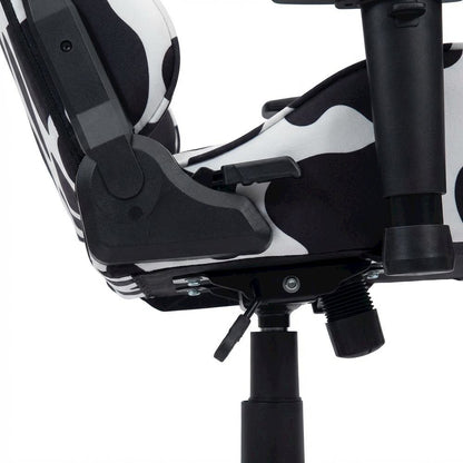 Cowhide Comfort Gaming Chair with High-Back Support and Cushioned Seat