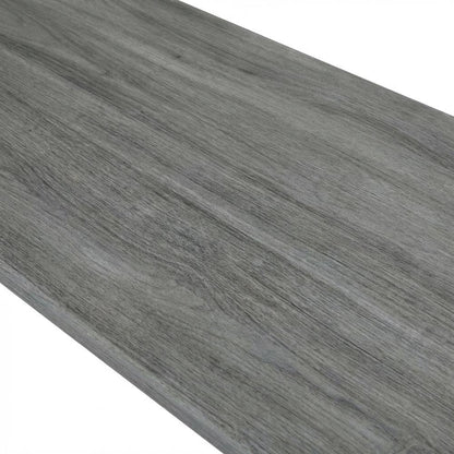 Gray rotating multi-position modern desk for computer workstations, MDF surface