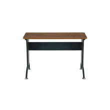 L-Shaped Office Desk With Inline Team Configuration And Keyboard Shelf