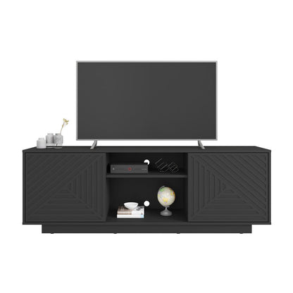 Modern TV Stand for Screen TVs Up to 70” When Measured Diagonally