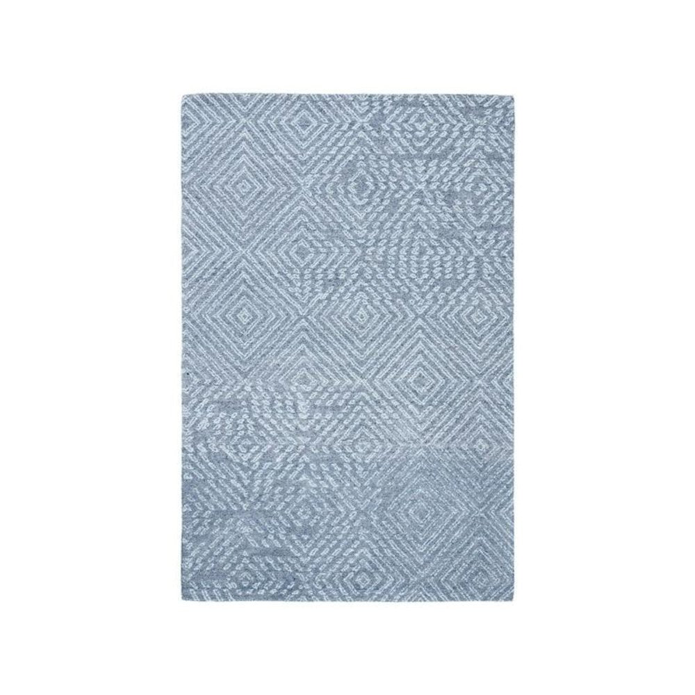 Abstract, BLUE, 3' X 5', Area Rug