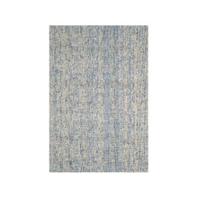 Abstract, DARK BLUE / RUST, 5' X 8', Area Rug