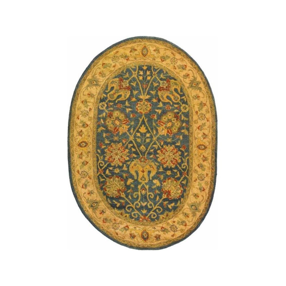 ANTIQUITY, BLUE, 7'-6" X 9'-6" Oval, Area Rug, AT21E-8OV