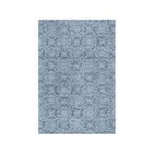 Abstract, BLUE, 6' X 9', Area Rug, ABT207A-6