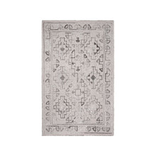 Abstract, BLUE / BLACK, 6' X 9', Area Rug, ABT619M-6