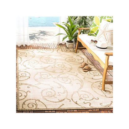 COURTYARD, NATURAL / BROWN, 9' X 12', Area Rug, CY2665-3001-9