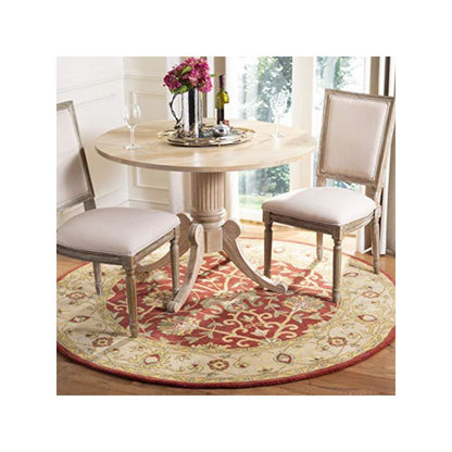 ANTIQUITY, RUST, 3'-6" X 3'-6" Round, Area Rug, AT21A-4R