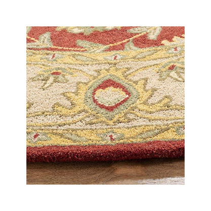 ANTIQUITY, RUST, 3'-6" X 3'-6" Round, Area Rug, AT21A-4R