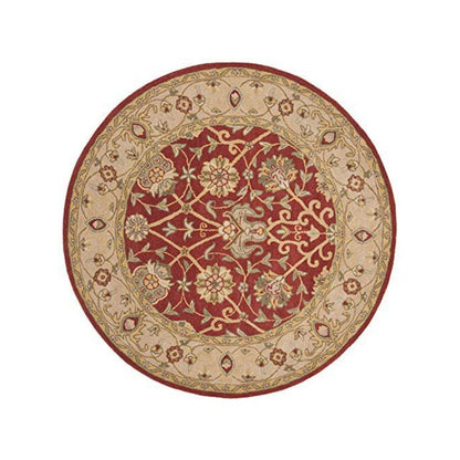 ANTIQUITY, RUST, 3'-6" X 3'-6" Round, Area Rug, AT21A-4R