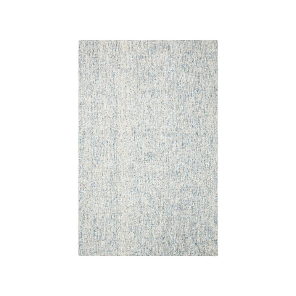Abstract, IVORY / BLUE, 9' X 12', Area Rug, ABT471M-9