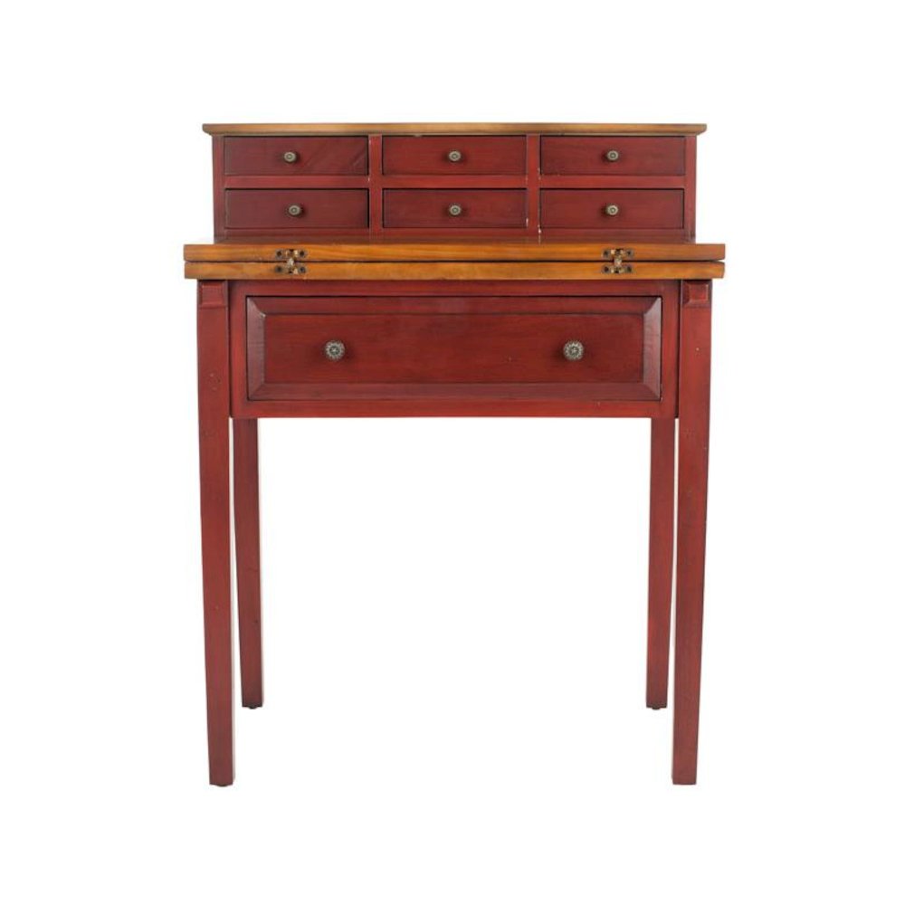 ABIGAIL 7 DRAWER FOLD DOWN DESK, AMH6520A