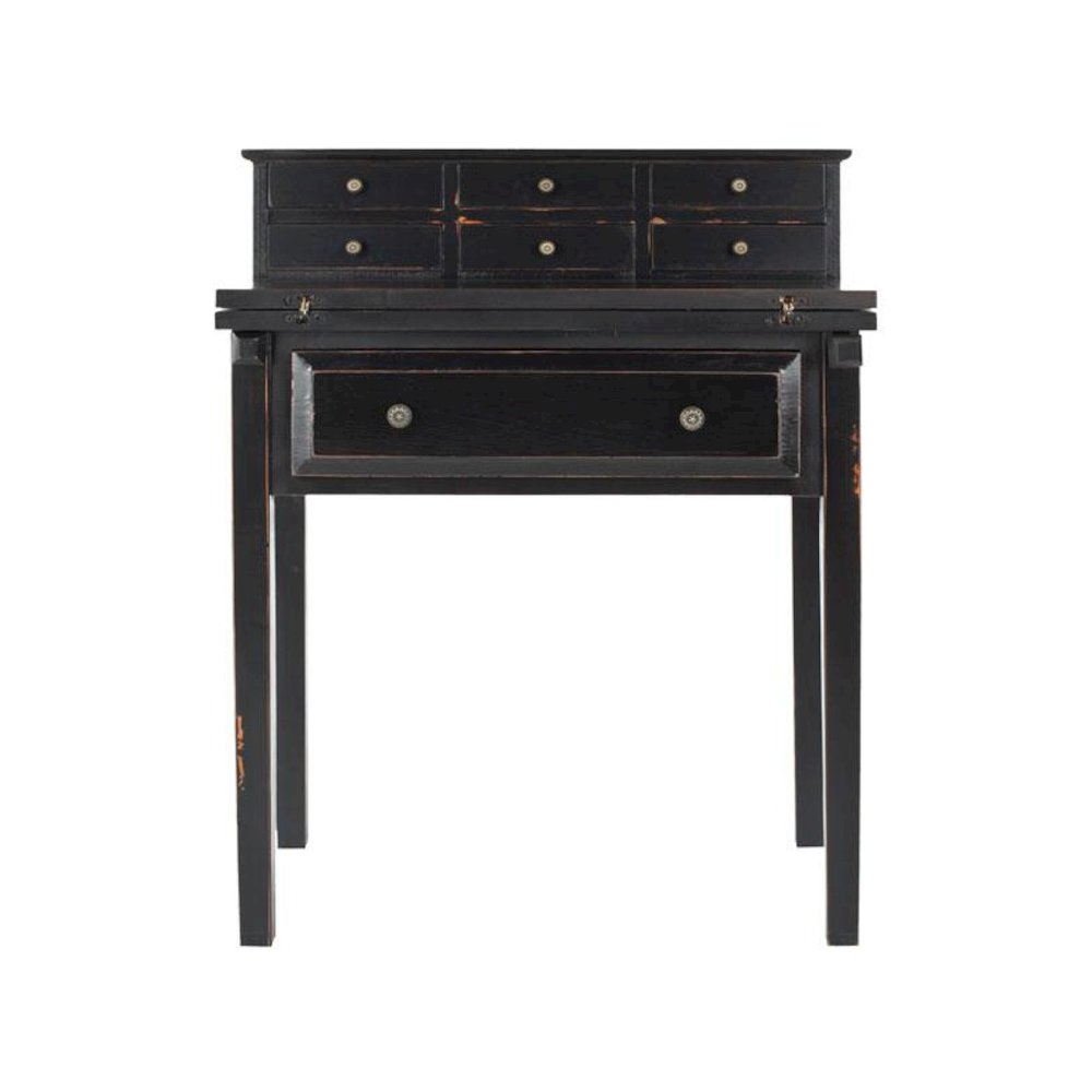 ABIGAIL 7 DRAWER FOLD DOWN DESK, AMH6520B