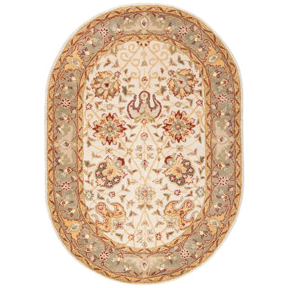 ANTIQUITY, IVORY, 4'-6" X 6'-6" Oval, Area Rug, AT21F-5OV