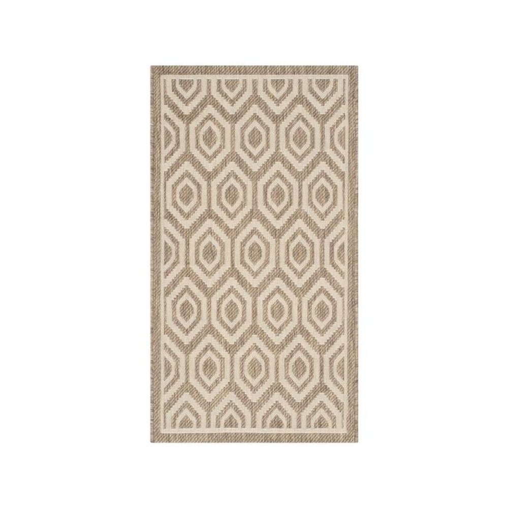 COURTYARD, BROWN / BONE, 2'-3" X 6'-7", Area Rug, CY6902-242-27
