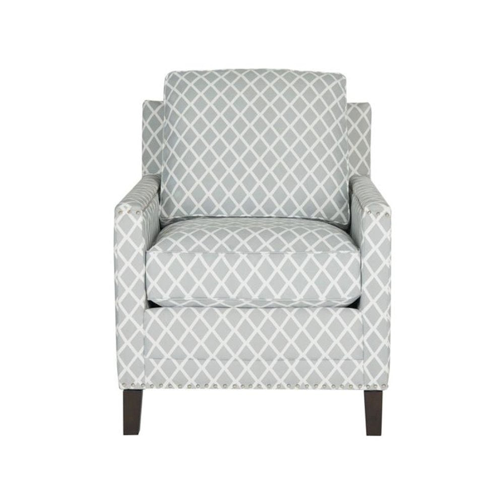 BUCKLER CLUB CHAIR - SILVER NAIL HEADS, MCR4613E