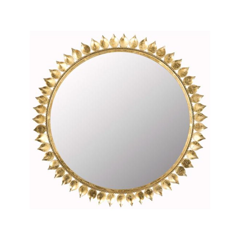 LEAF CROWN SUNBURST MIRROR