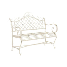 Abner Wrought Iron 45.75-Inch W Outdoor Garden Bench