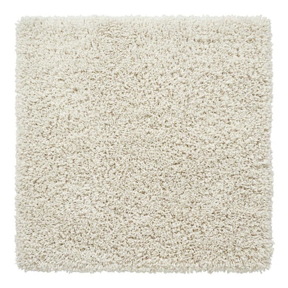 Ivory and Beige Area Rug, Power Loomed Large Rectangle Design for Living Room