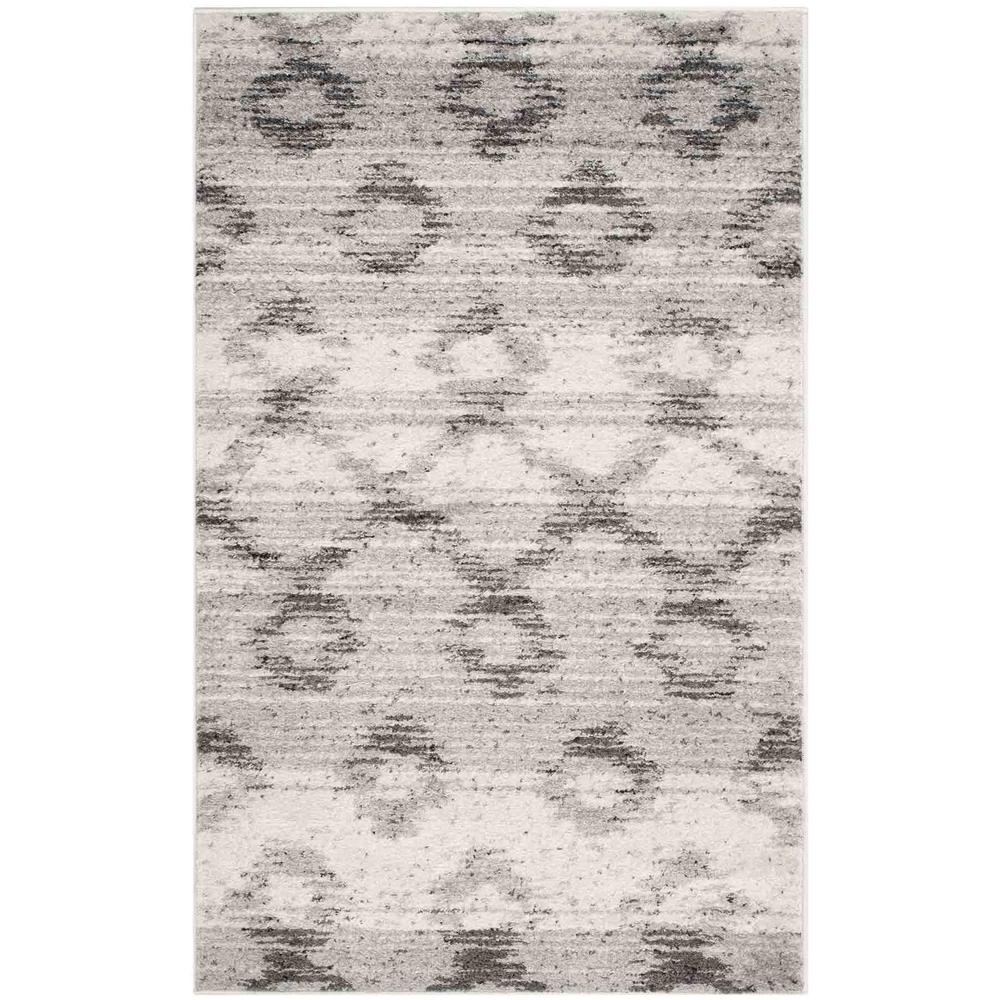 Adirondack, SILVER / CHARCOAL, 3' X 5', Area Rug, ADR106P-3