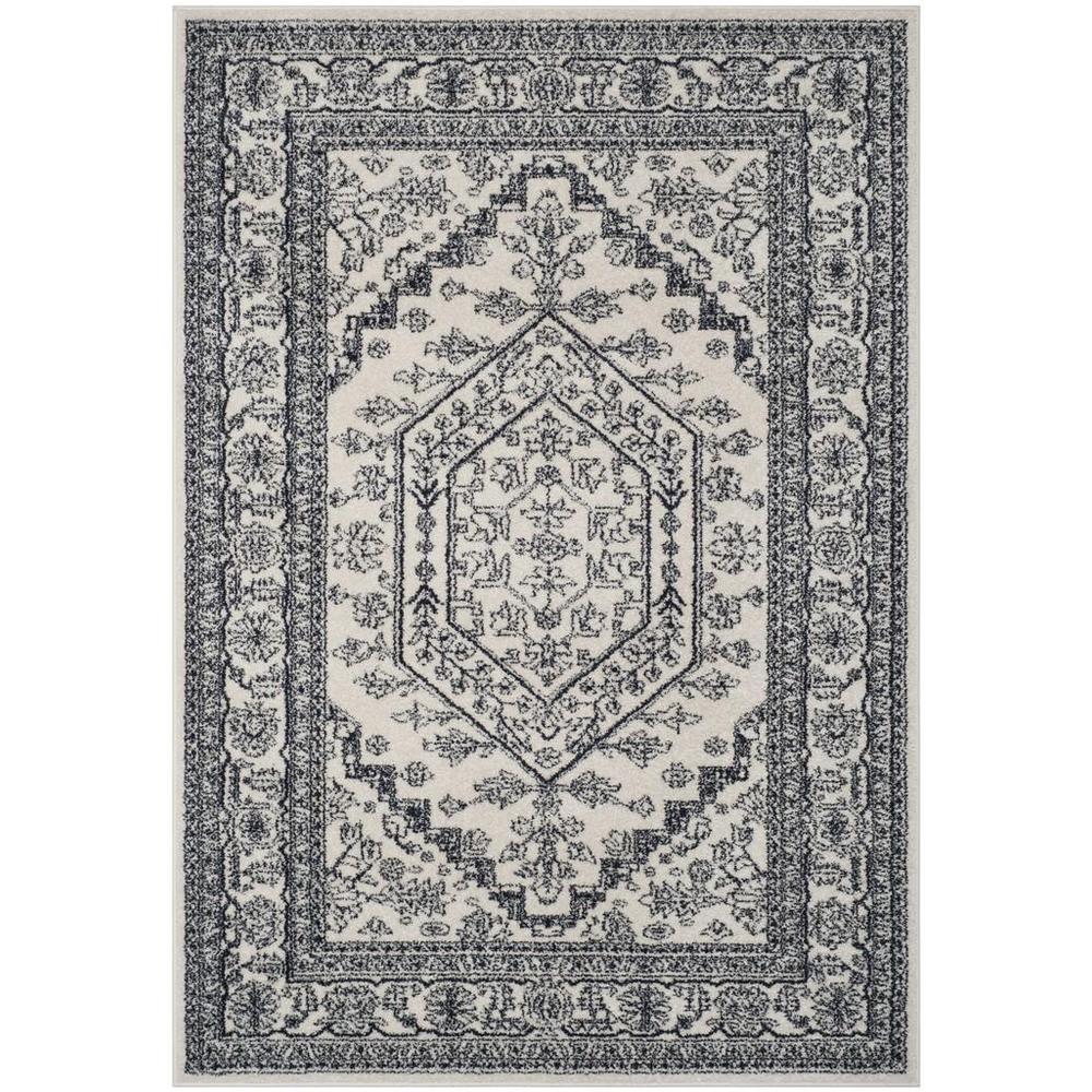 Adirondack, IVORY / NAVY, 5'-1" X 7'-6", Area Rug, ADR108R-5