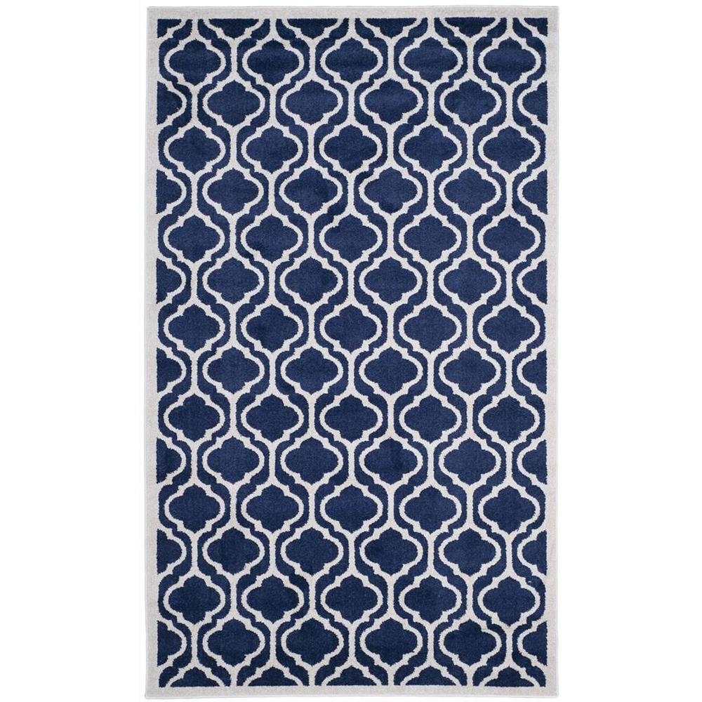 AMHERST, NAVY / BEIGE, 5'-3" X 8', Area Rug, AMT402P-5