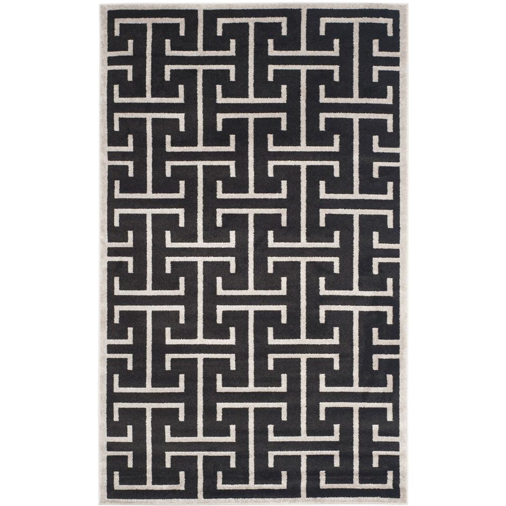AMHERST, ANTHRACITE / LIGHT GREY, 5' X 8', Area Rug, AMT404G-5