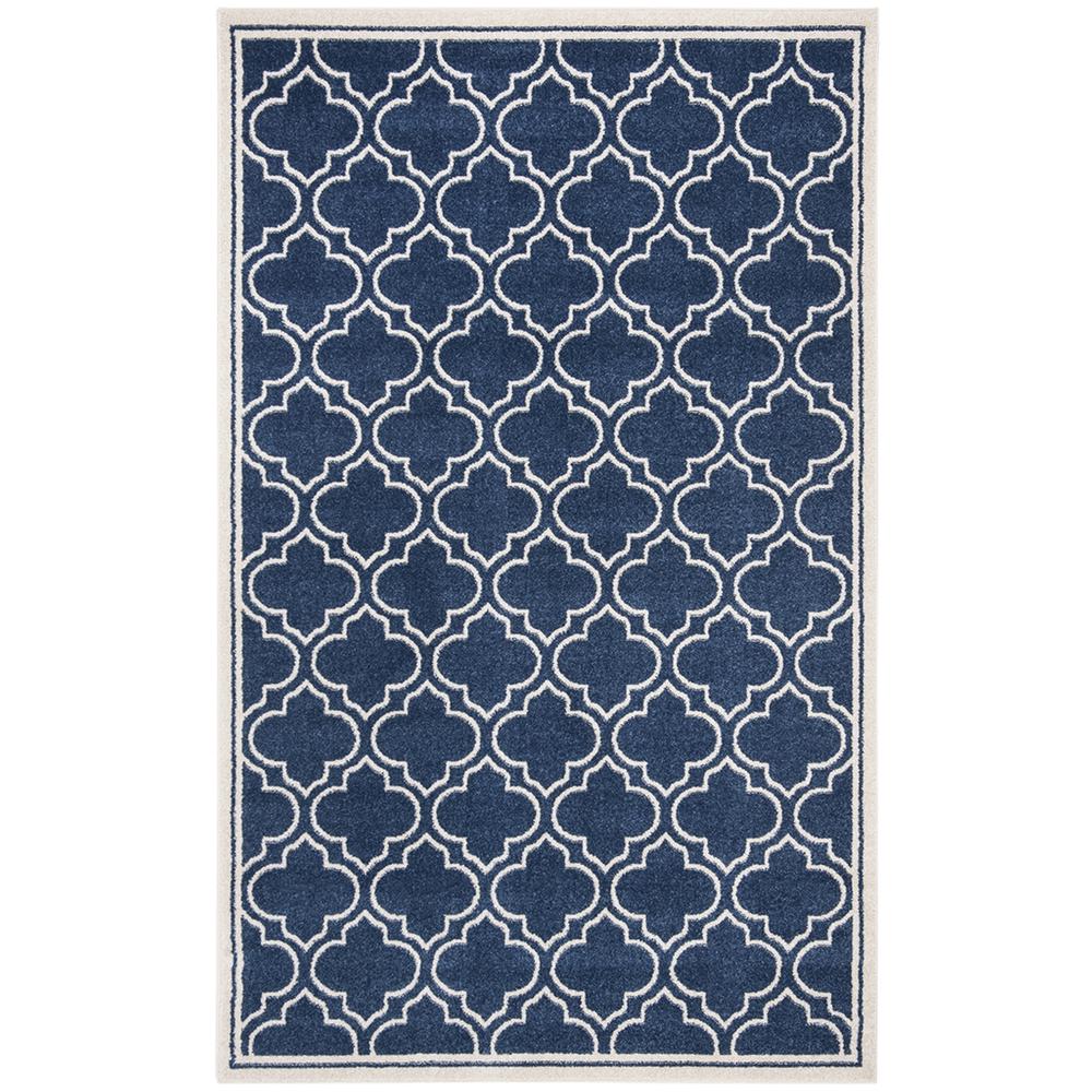 AMHERST, NAVY / IVORY, 4' X 6', Area Rug, AMT412P-4