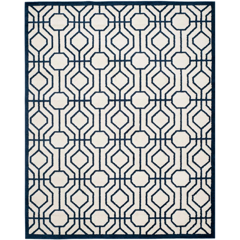 AMHERST, IVORY / NAVY, 9' X 12', Area Rug, AMT416M-9