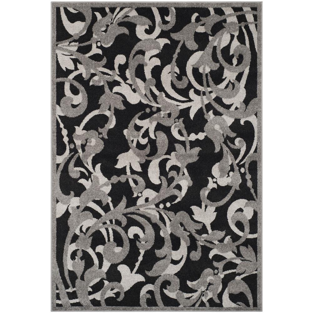 AMHERST, ANTHRACITE / LIGHT GREY, 5' X 8', Area Rug, AMT428G-5