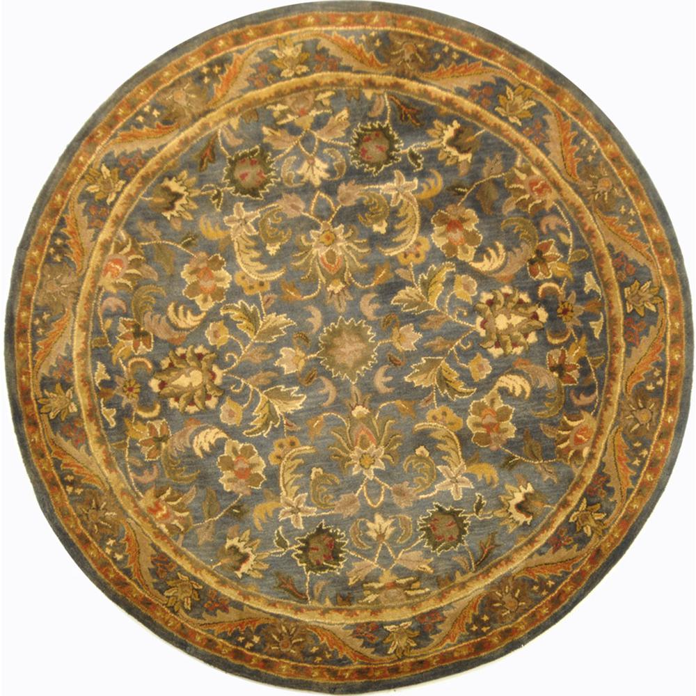 ANTIQUITY, BLUE / GOLD, 6' X 6' Round, Area Rug, AT52C-6R