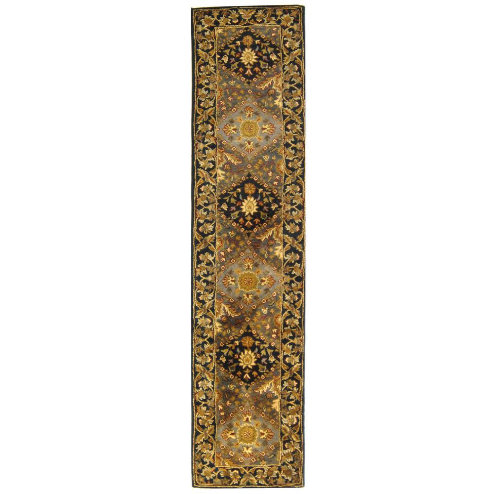 ANTIQUITY, BLUE, 2'-3" X 12', Area Rug, AT57A-212