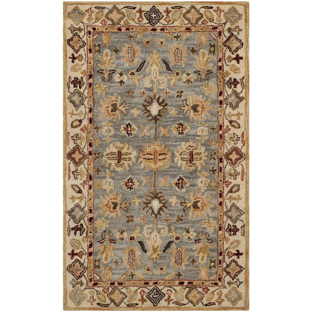 ANTIQUITY, BLUE / IVORY, 4' X 6', Area Rug, AT847A-4