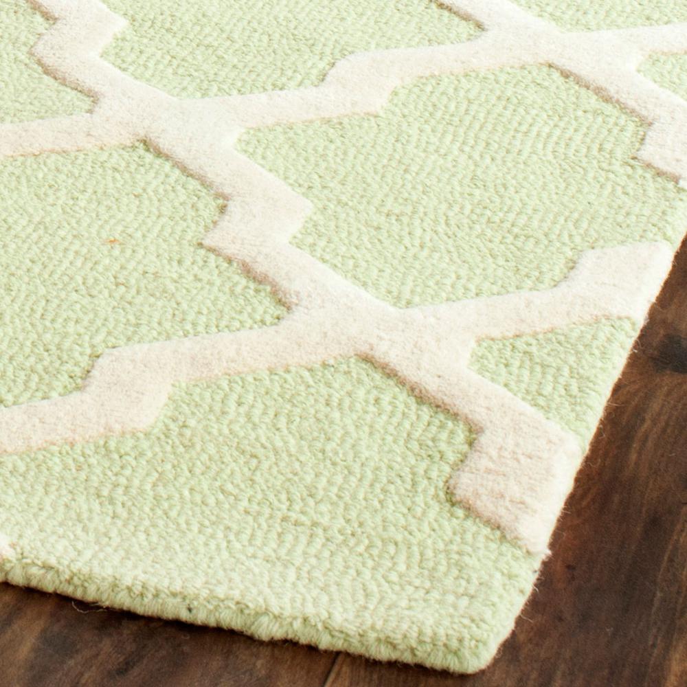 CAMBRIDGE, LIGHT GREEN / IVORY, 11' X 15', Area Rug, CAM121B-1115