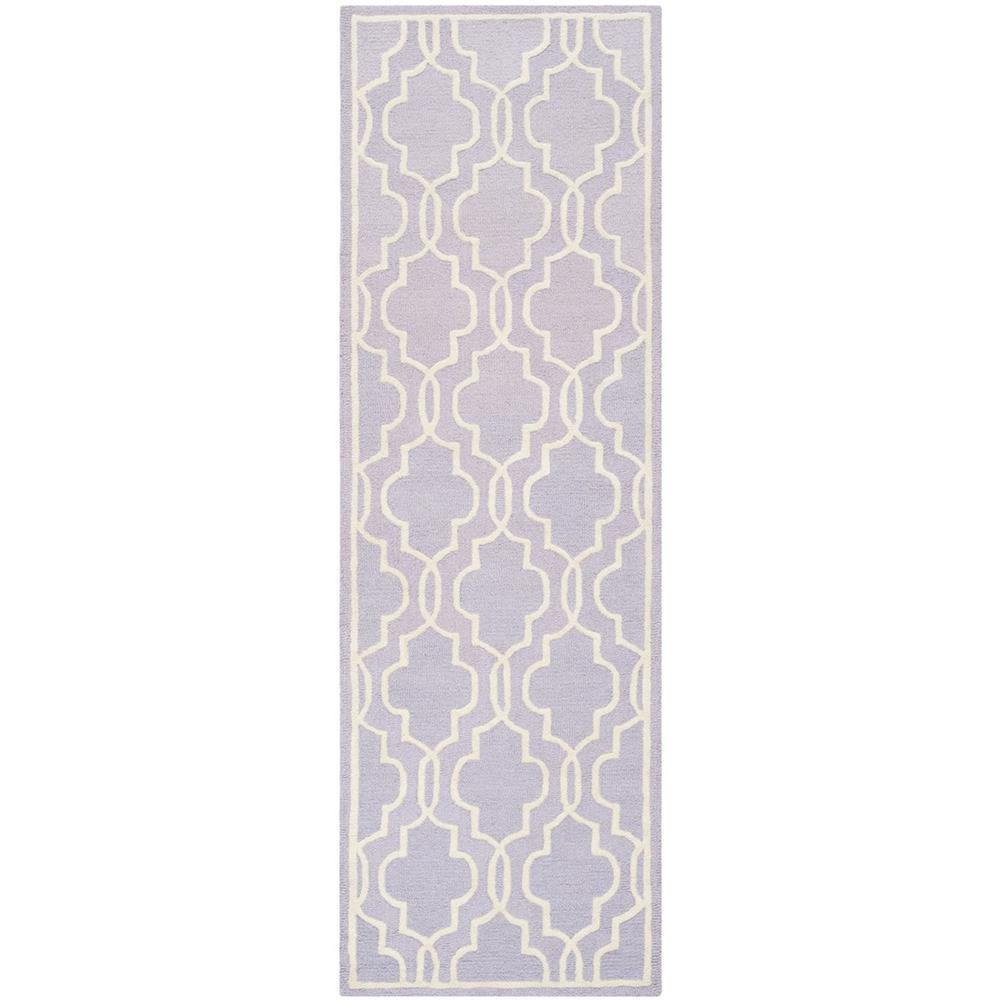 CAMBRIDGE, LAVANDER / IVORY, 2'-6" X 4', Area Rug, CAM131C-24