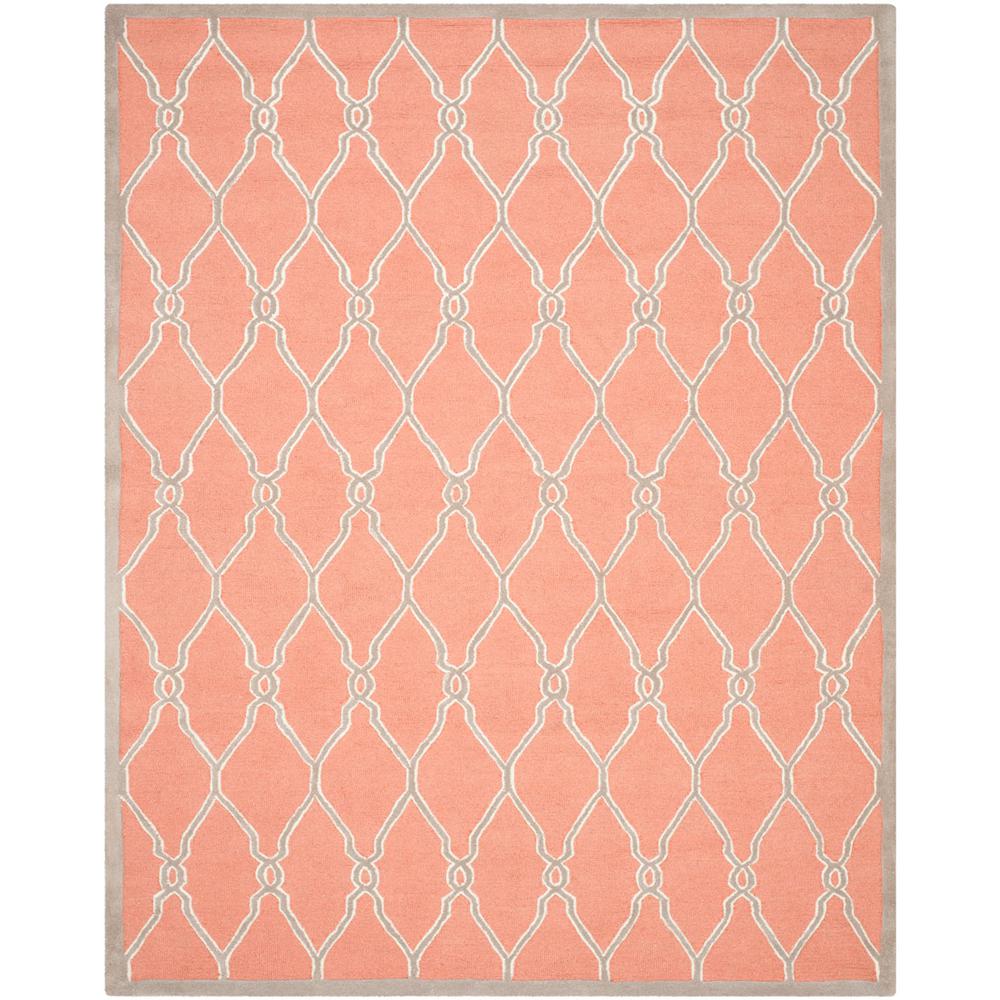 CAMBRIDGE, CORAL / IVORY, 8' X 10', Area Rug, CAM352W-8