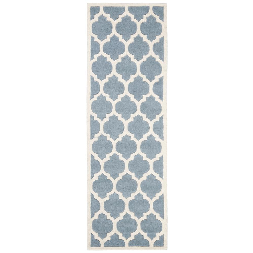 CHATHAM, BLUE / IVORY, 2'-3" X 5', Area Rug, CHT734B-25